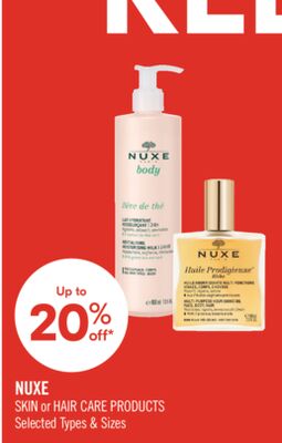 NUXE SKIN or HAIR CARE PRODUCTS