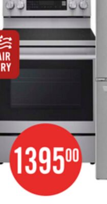 LG 6.3 Cu. Ft. Smart Electric Range with Air Fry - Fingerprint Resistant Stainless Steel - LREN6325XE