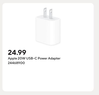 Apple 20W USB-C Power Adapter