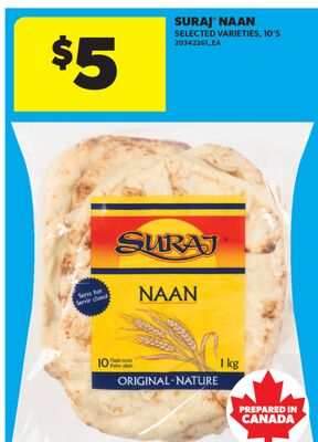 SURAJ® NAAN, 10'S