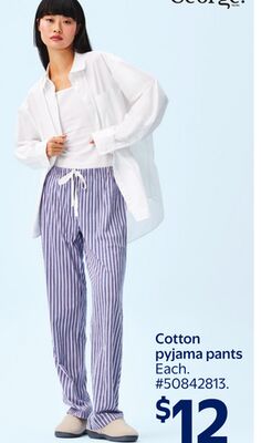 Cotton pyjama pants