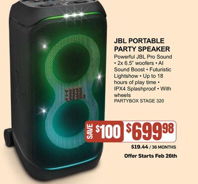 JBL Portable Party Speaker