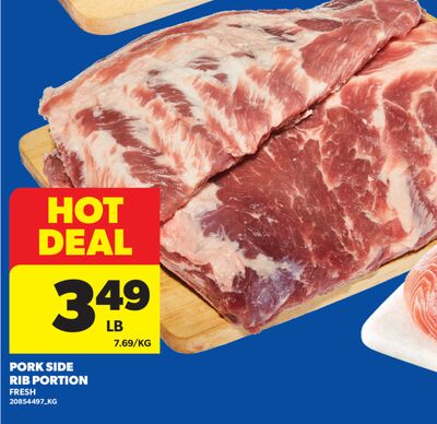 PORK SIDE RIB PORTION