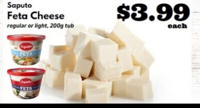 Saputo Feta Cheese