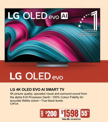 LG 4K OLED EVO AI SMART TV