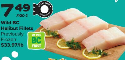Wild BC Halibut Fillets