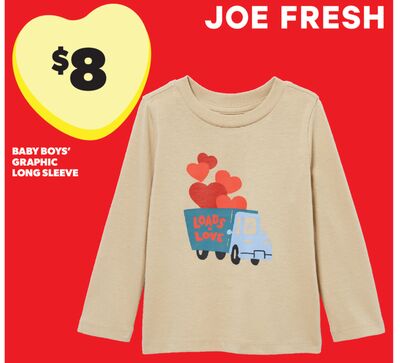 BABY BOYS' GRAPHIC LONG SLEEVE