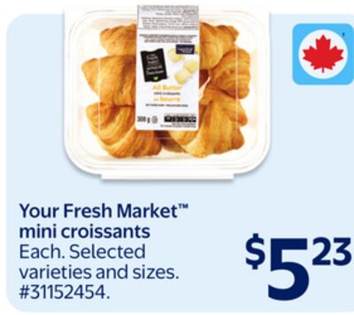 Your Fresh Market mini croissants