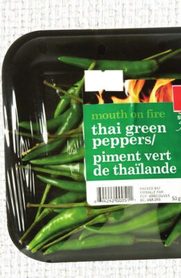 Red Or Green Thai Peppers