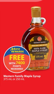 Western Family Maple Syrup