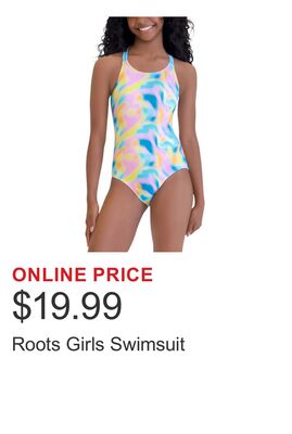 Roots Girls Swimsuit