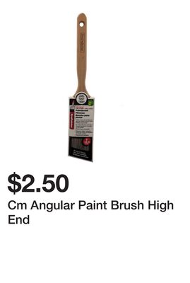 Cm Angular Paint Brush High End