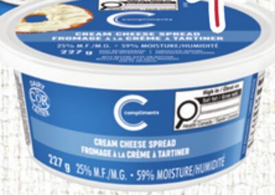 Compliments Cream Cheese or Spread