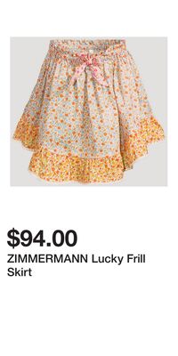 ZIMMERMANN Lucky Frill Skirt