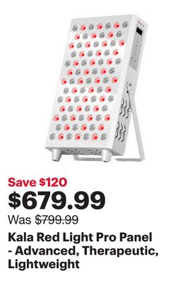 Kala Red Light Pro Panel - Advanced, Therapeutic, Lightweight
