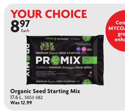 Organic Seed Starting Mix