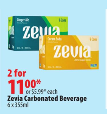 Zevia Carbonated Beverage