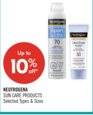NEUTROGENA SUN CARE PRODUCTS