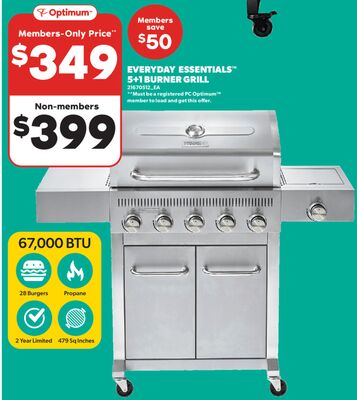 EVERYDAY ESSENTIALS™ 5 + 1 BURNER GRILL