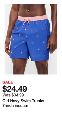 Old Navy Swim Trunks -- 7-inch inseam