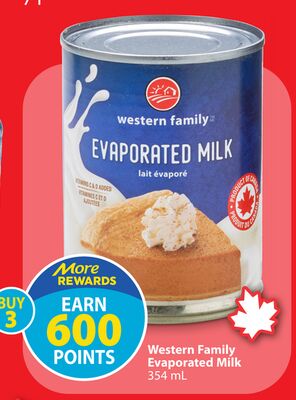 Western Family Evaporated Milk