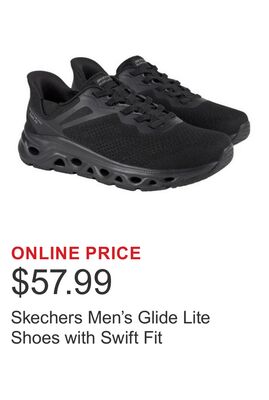 Skechers Men's Glide Lite Shoes with Swift Fit
