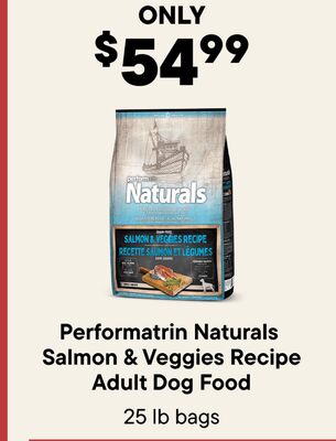 Performatrin Naturals Salmon & Veggies Recipe Adult Dog Food