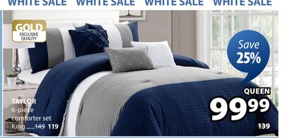TAYLOR 6-piece comforter set