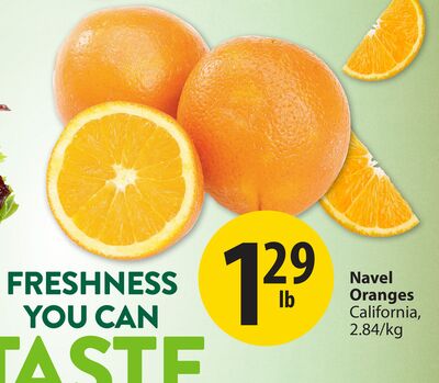 Navel Oranges