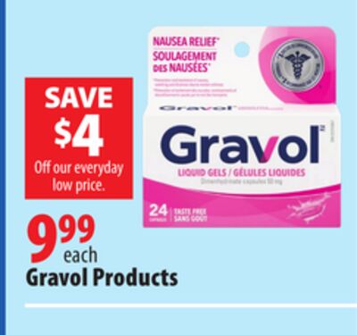 Gravol Products