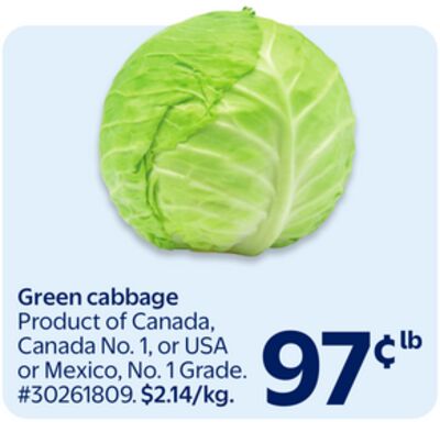 Green cabbage