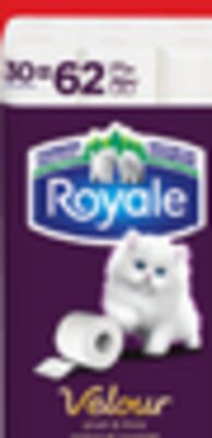 Royale Velour 2-ply bathroom tissue