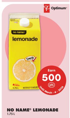 NO NAME® LEMONADE, 1.75 L