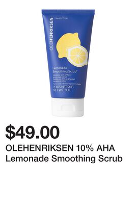 OLEHENRIKSEN 10% AHA Lemonade Smoothing Scrub​