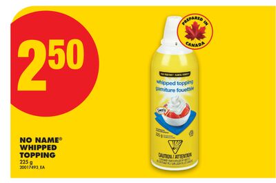 NO NAME® WHIPPED TOPPING, 225 g