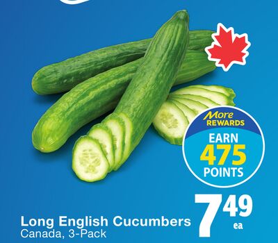 Long English Cucumbers
