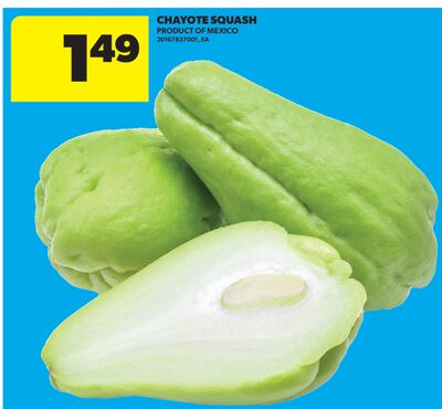 CHAYOTE SQUASH