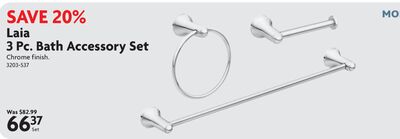 Laia 3 Pc. Bath Accessory Set