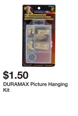 DURAMAX Picture Hanging Kit