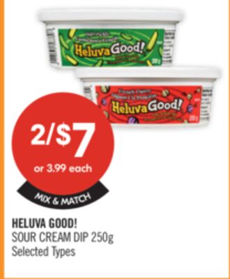 HELUVA GOOD! SOUR CREAM DIP