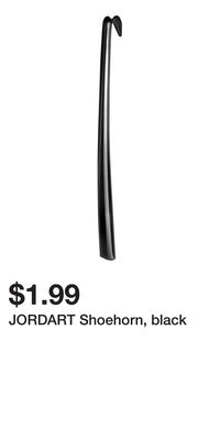 JORDART Shoehorn, black