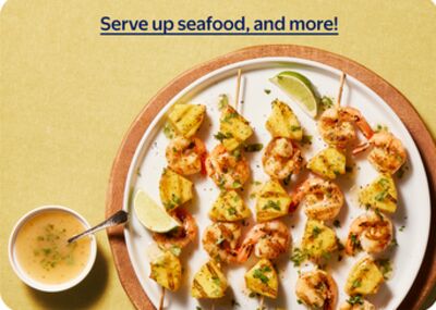 Banner - Serve up seafood, and more!