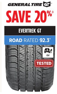 General Tire EVERTREK GT All Season Car & CUV