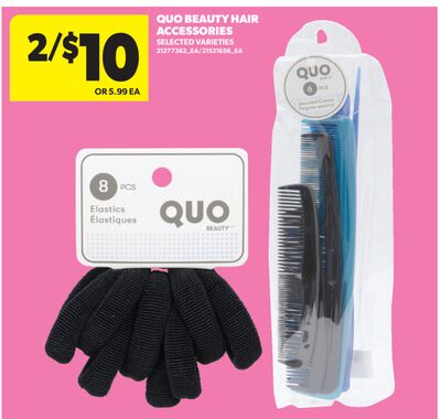 QUO BEAUTY HAIR ACCESSORIES