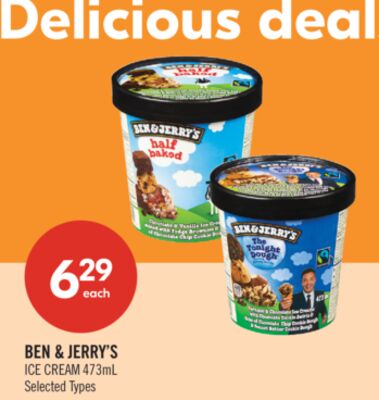 BEN & JERRY'S ICE CREAM