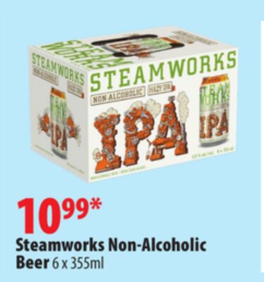 Steamworks Non-Alcoholic Beer