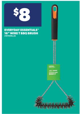 EVERYDAY ESSENTIALS™ 16" WIRE T BBQ BRUSH