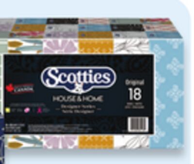 Scotties facial tissue