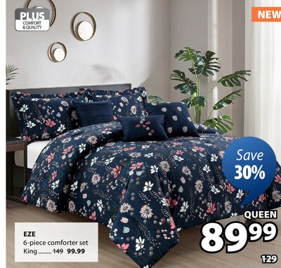 EZE 6-piece comforter set