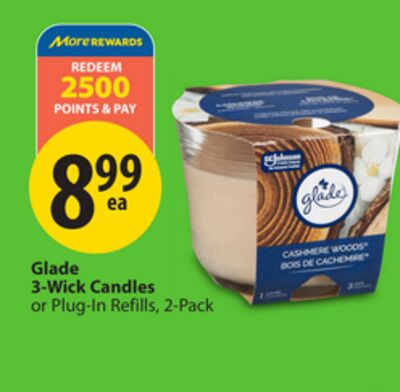 Glade 3-Wick Candles